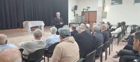 باقة الغربية تساند الفنان محمد بكري ضد حملة الملاحقة الظالمة 